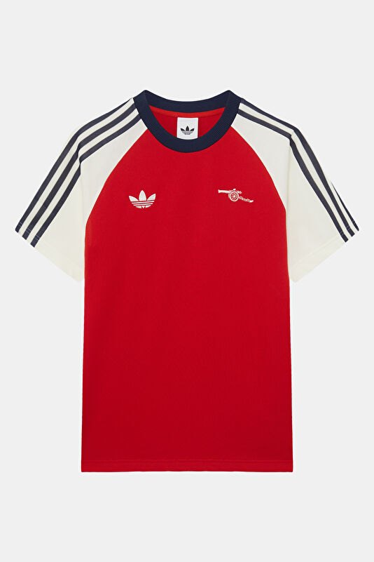 Relax Fit Red Crew Neck Men's T-Shirt