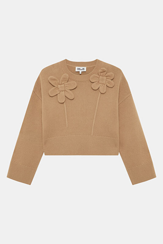 Tan Wool Women's Sweater