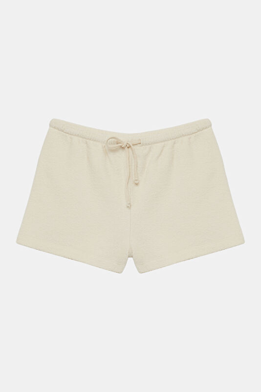 Ecru Organic Cotton Women's Shorts