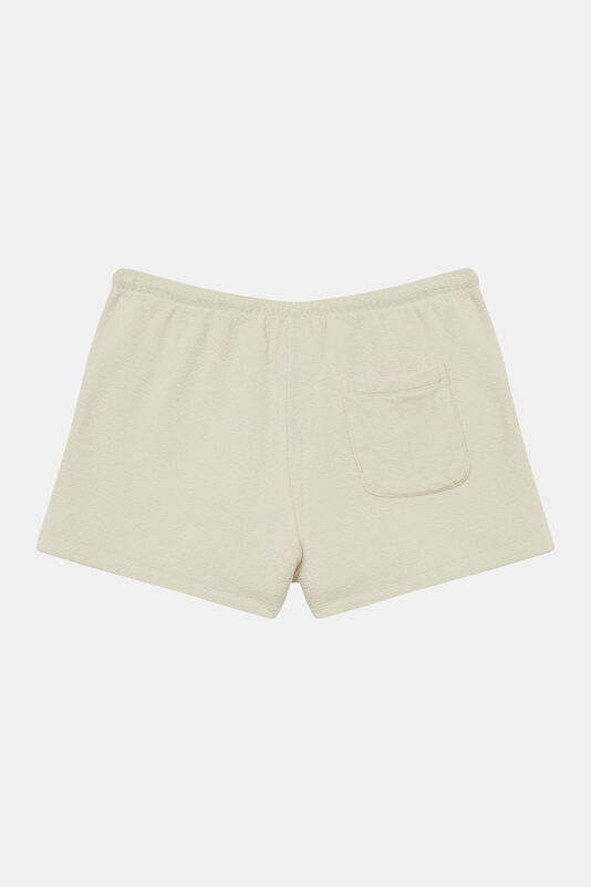Ecru Organic Cotton Women's Shorts 2