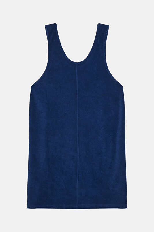 Navy Sleeveless Women's Blouse 2