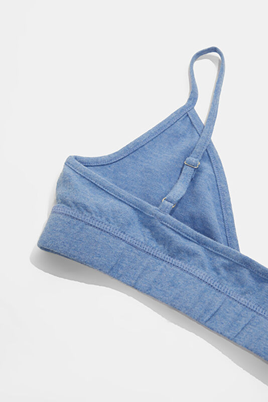 Mavi Kadın Bralet 4