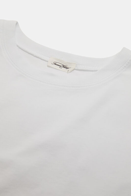 White Crew Neck Women's T-Shirt 3