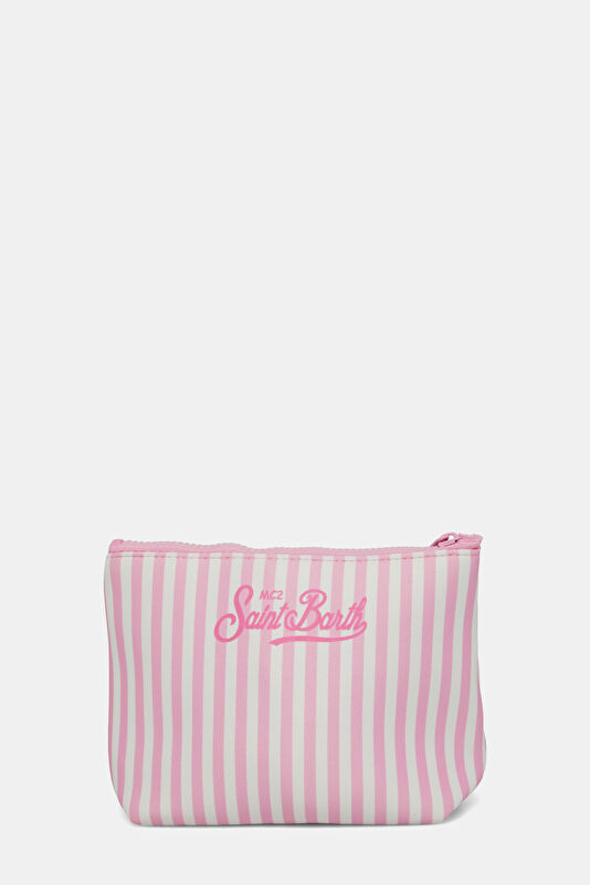 Aline Açık Pembe Desenli Çanta 3