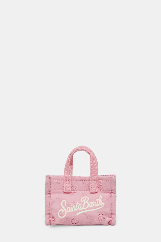 Key Bag Sangallo Pink Patterned Bag 4