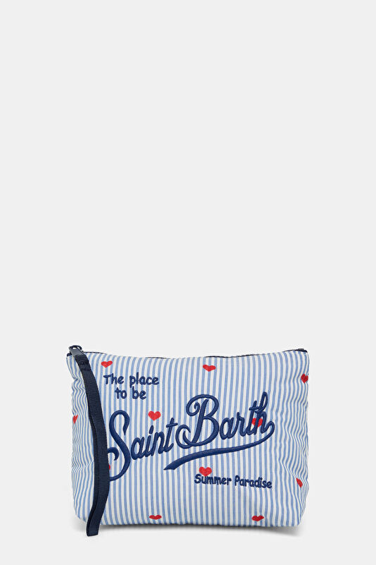 Blue Patterned Bag