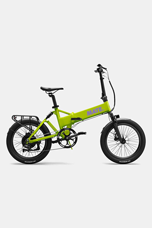 Mate Fusion Yellow Electric Bike