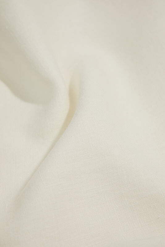 Beyaz Cropped Kadın Pantolon 4