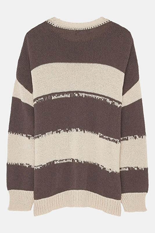 Multicolored Striped Men's Sweater 4