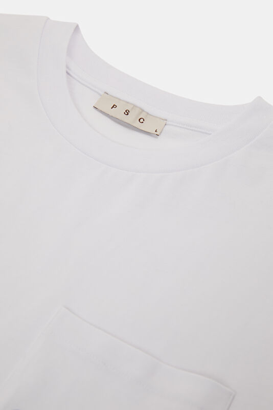 White Embroidered Men's T-Shirt 3