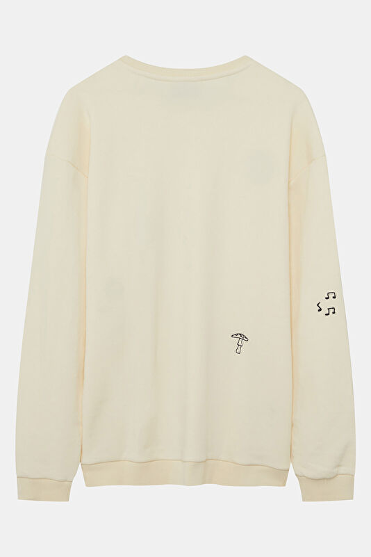 House Ecru Men's Sweatshirt 2