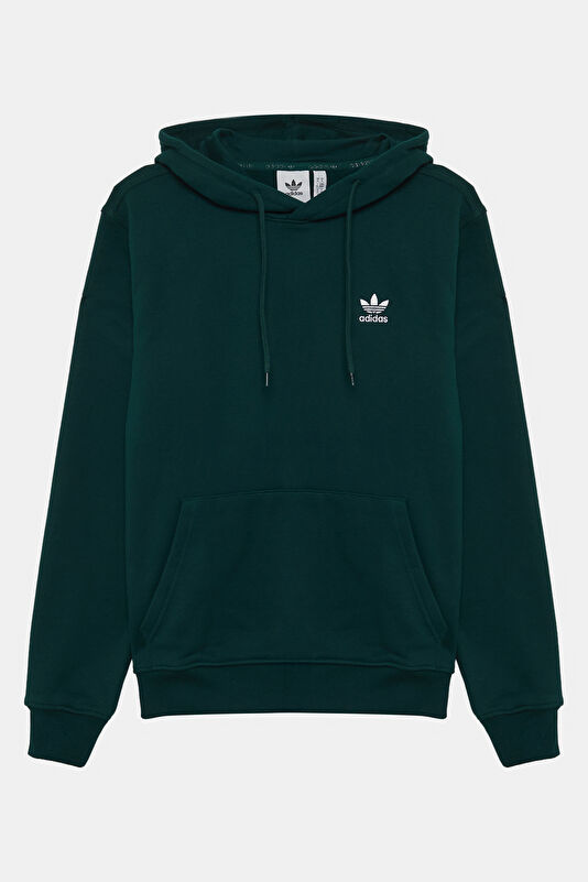 Green Relax Fit Hooded Men's Sweatshirt