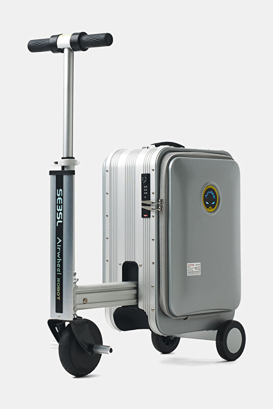 SE3SL Light Electric Rideable Scooter Suitcase 3