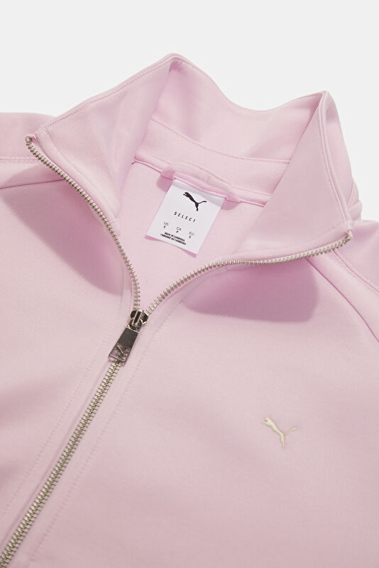 T7 Pembe Dik Yaka Kadın Sweatshirt 3