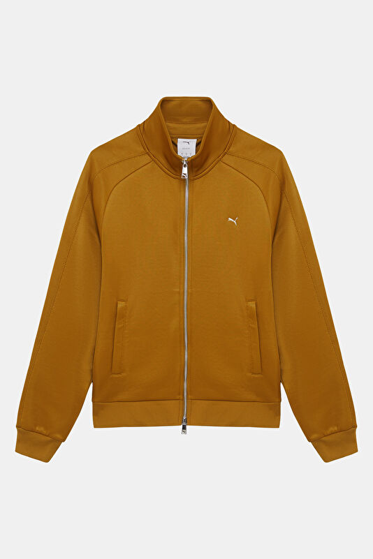 Taba Dik Yaka Kadın Sweatshirt