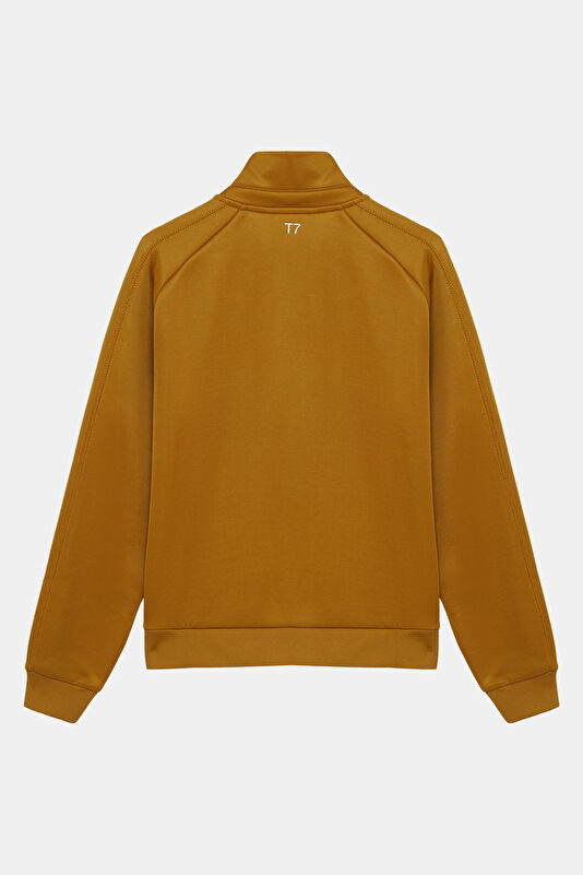 Taba Dik Yaka Kadın Sweatshirt 2