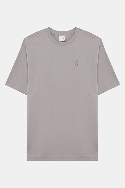 Club Collective-T Geo Relax Fit Grey Crew Neck Men's T-Shirt