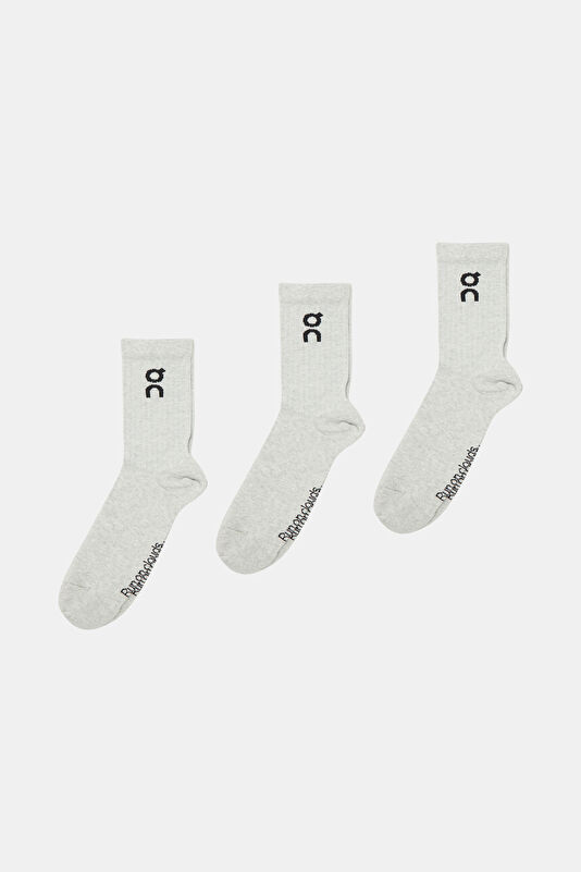 3-Pack Gray Socks
