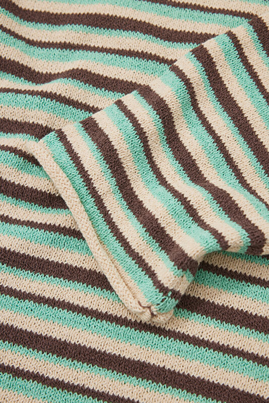 Multicolored Striped Men's Sweater 4
