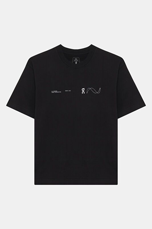 Club-T Volt Siyah Bisiklet Yaka Kadın T-Shirt
