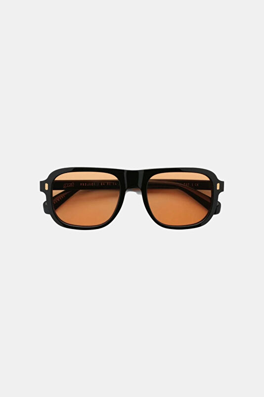 Syntra Black Light Orange Sunglasses 53