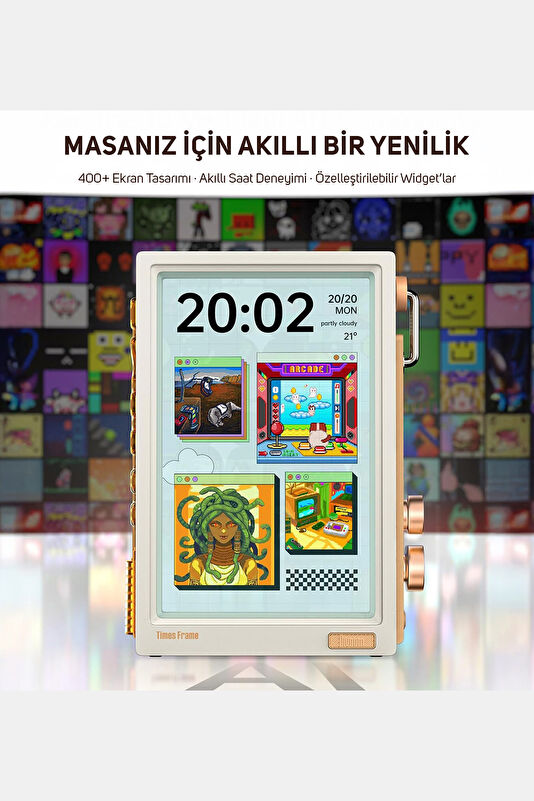 Times Frame 10.1" Ekran Dijital Fotoğraf Çerçevesi