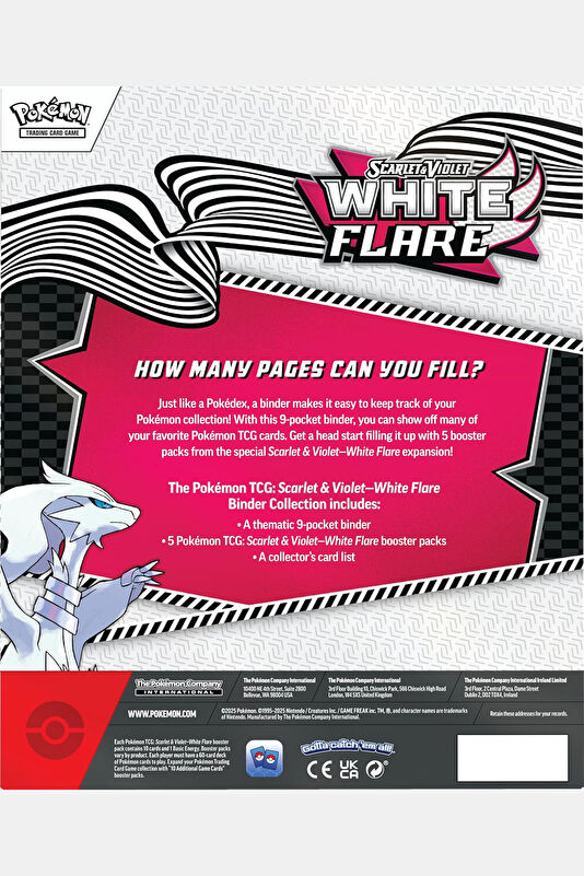 Pokémon TCG: Scarlet & Violet White Flare Binder Collection 2