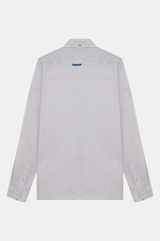Gray Regular Men's Shirt 2