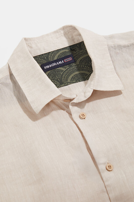 Beige Regular Shirt 3