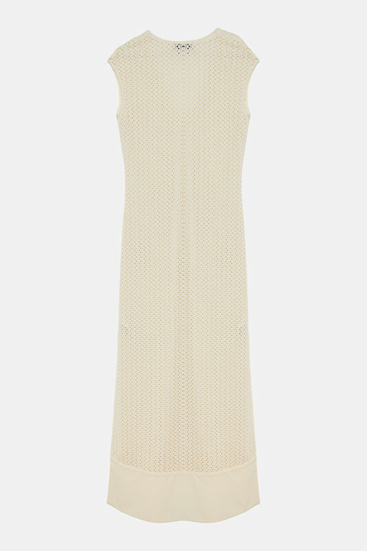 Ecru Midi Women's Dress 2