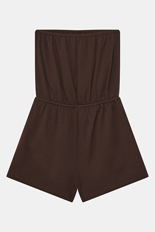 Brown Women's Jumpsuit 2