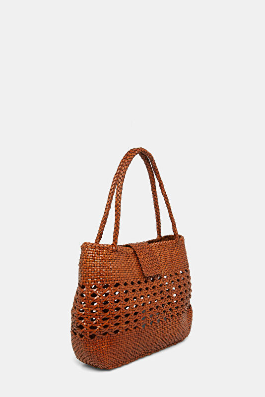 x Dragon Diffusion Niamh Leather Tan Leather Bag 2