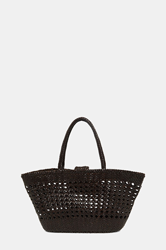 x Dragon Diffusion Lucine Leather Brown Leather Bag 3