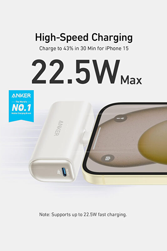 Anker Nano USB-C 5000mh- A165 Powerbank 3