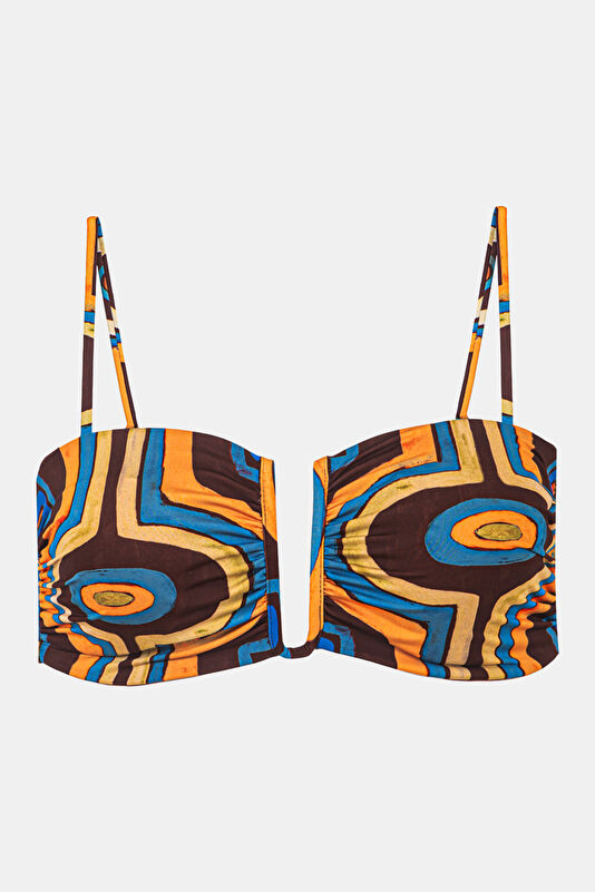 Çok Renkli Desenli Bikini 3