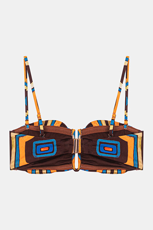 Çok Renkli Desenli Bikini 4