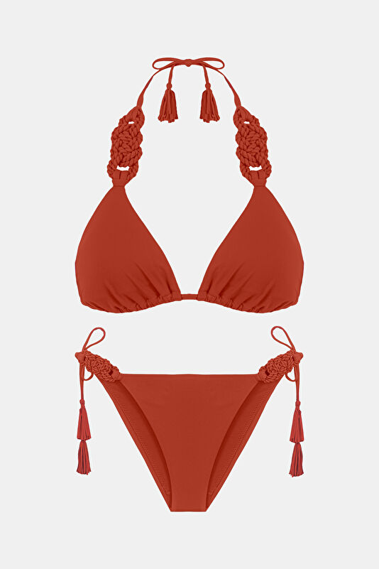Koyu Turuncu Bikini