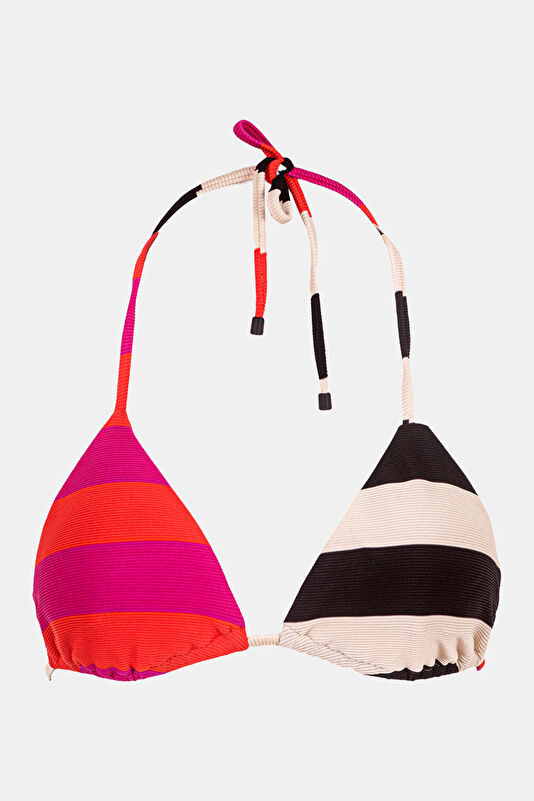 Çok Renkli Çizgili Bikini 3