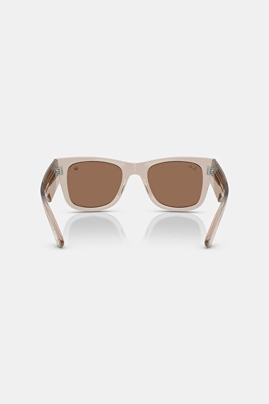 0RB0840S Mega Wayfarer Light Brown Sunglasses 51 2