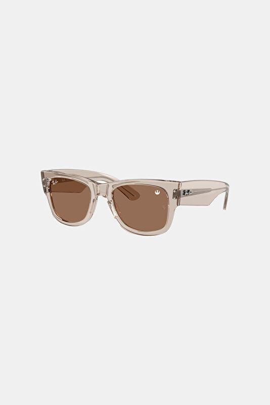 0RB0840S Mega Wayfarer Açık Kahve Güneş Gözlüğü 51 3