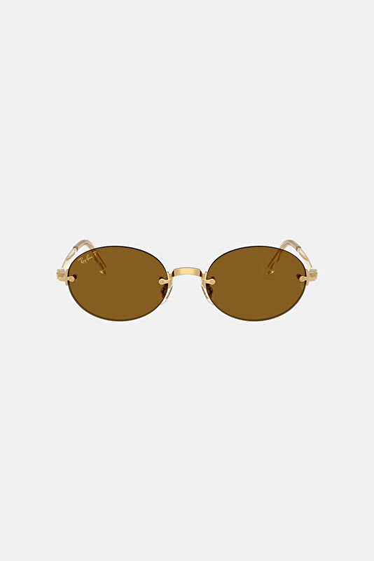 0RB3929 By Asap Rocky Gold Sunglasses 54