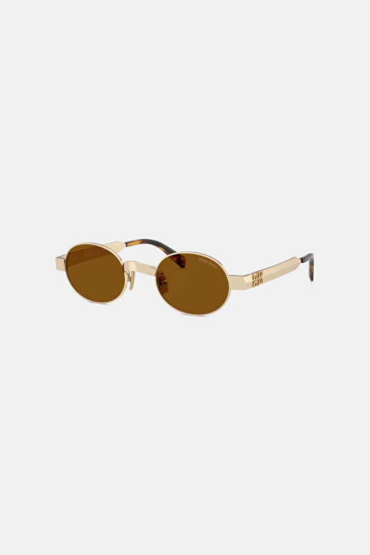 0MU B51S 22M20V47 Gold Brown Sunglasses 47 2
