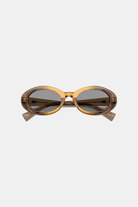 0MU B09S 24M50Q52 Beige Sunglasses 52 3