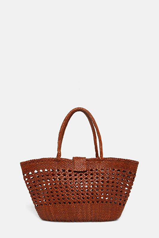 x Dragon Diffusion Lucine Leather Tan Leather Bag