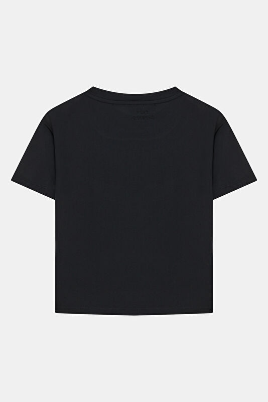 Anthracite Crew Neck Women's T-Shirt 2