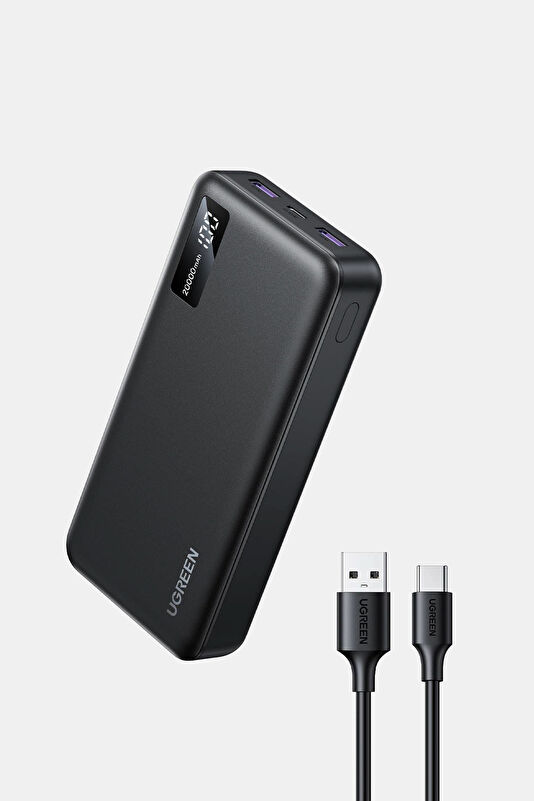 20.000 mAh PD 3.0 Hızlı Şarj 1xUSB-C, 2xUSB-A Powerbank 4