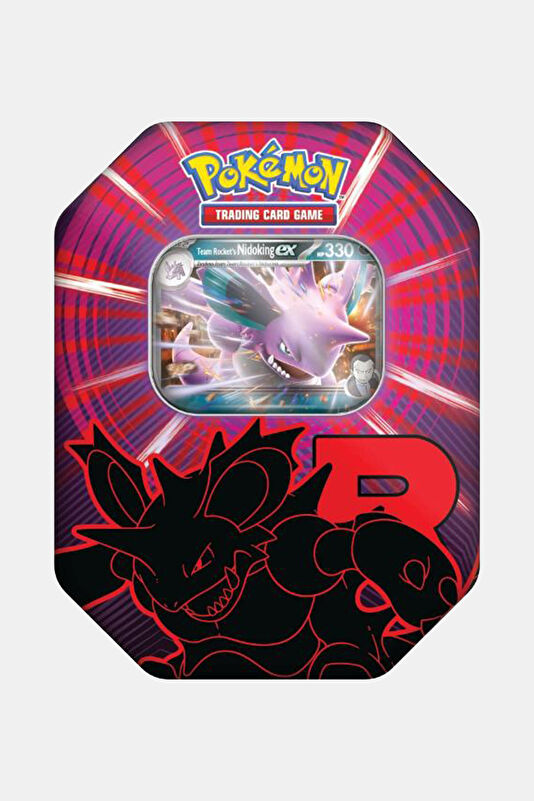 Pokémon TCG: Team Rocket Tin Nidoking EX