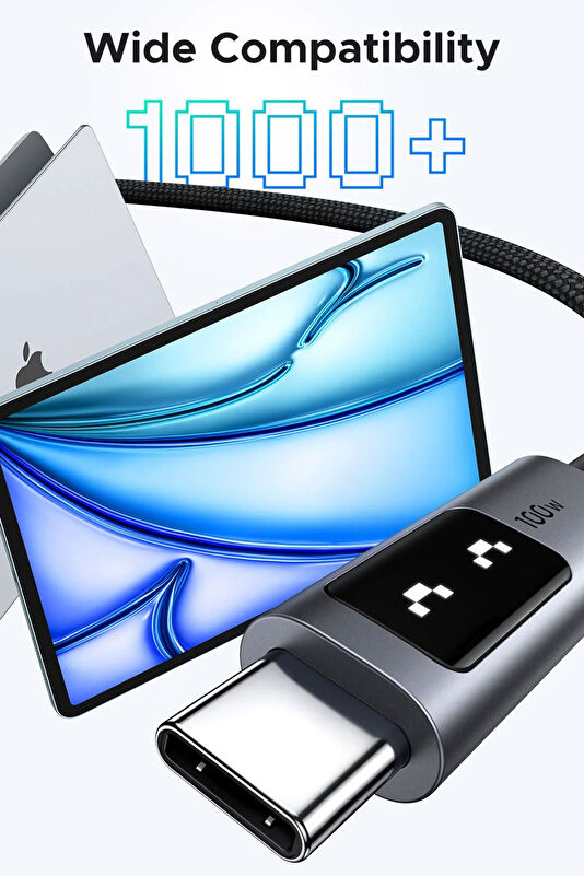USB-C to USB-C 5A/100W 1M Charging Cable 4