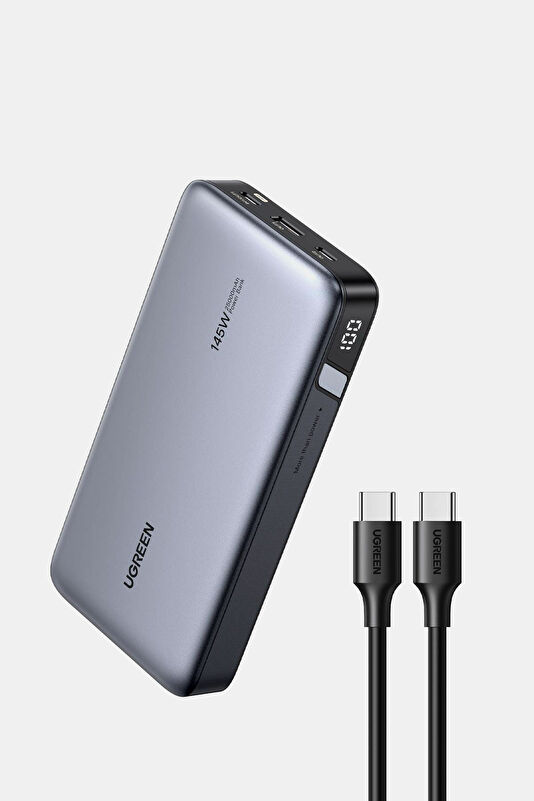 25,000mAh 145W PD QC Portable Fast Powerbank with LED Indicator 2