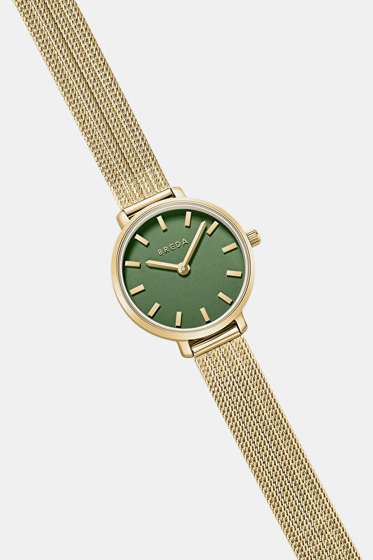 1760c Beverly Mesh Altın Kol Saati 4